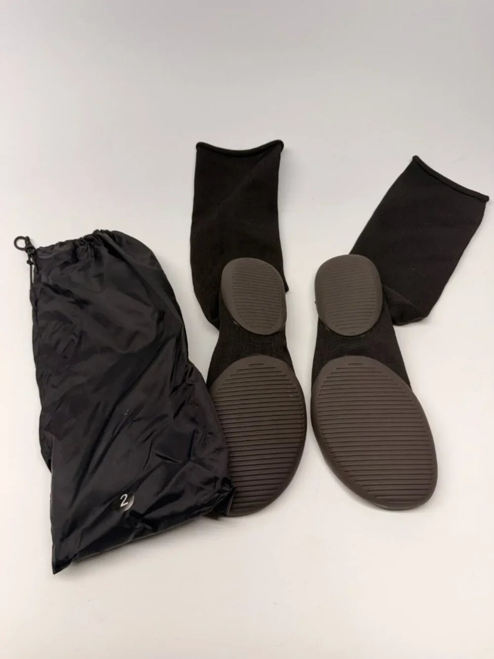 Yeezy Mens PD-1 Black Sock Sneaker Sz 8